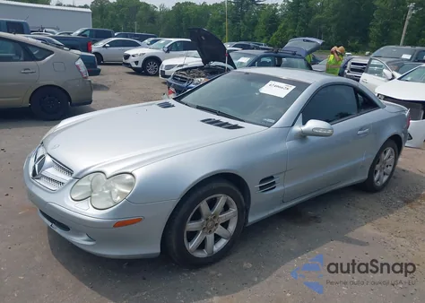 2003 Mercedes-Benz Sl 500 из США, поврежденный, VIN WDBSK75F23F015432